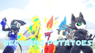 [MMD] Becoming Potatoes [Camera DL!]