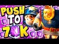 7000+ TOP LADDER with the #1 DECK in CLASH ROYALE RIGHT NOW!