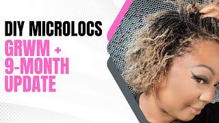 DIY MICROLOCS | 9 MONTH UPDATE | I LOST SOME LOCS 😩