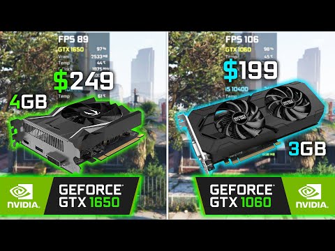 GTX 1650 vs GTX 1060 3GB - Test in 8 Games - YouTube