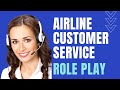 Customer Service at an ✈️ Airline | Useful Expressions and Phrases | English Role Play Practice