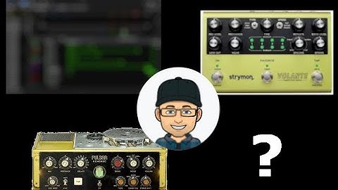 Digital Echorec Comparison - Line 6 Helix (native) VS Strymon Volante VS Pulsar Echorec