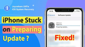 How to Fix iPhone Stuck on Preparing Update?