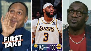 FIRST TAKE | Clippers are really FAKERS - Stephen A. on Lakers make history in win over Pacers
