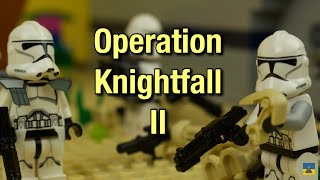 Operation Knightfall (Order 66) Part 2 LEGO Star Wars Stopmotion