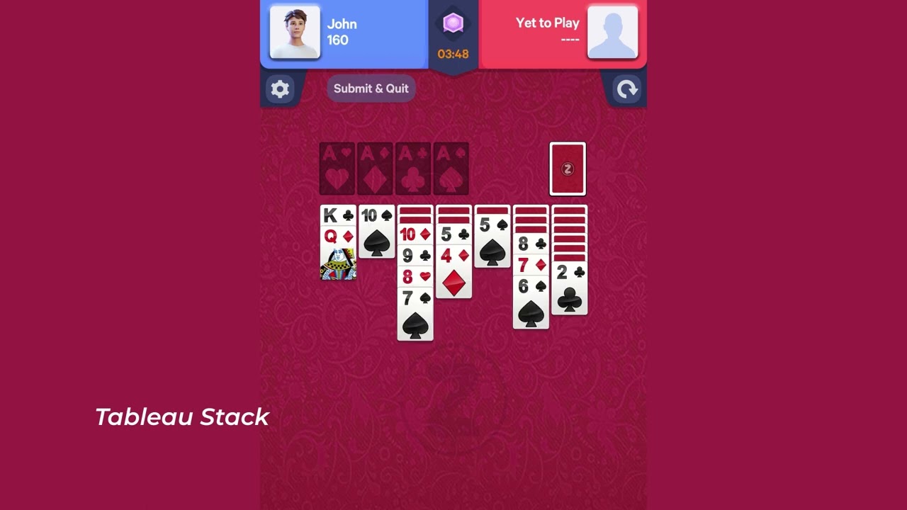 Solitaire Pro by PlayZap Games: how to play walkthrough video - YouTube