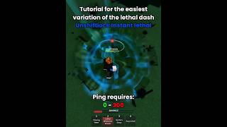 Tutorial To Do Unshiftlock Instant Lethal On Mobile The Strongest Battlegrounds