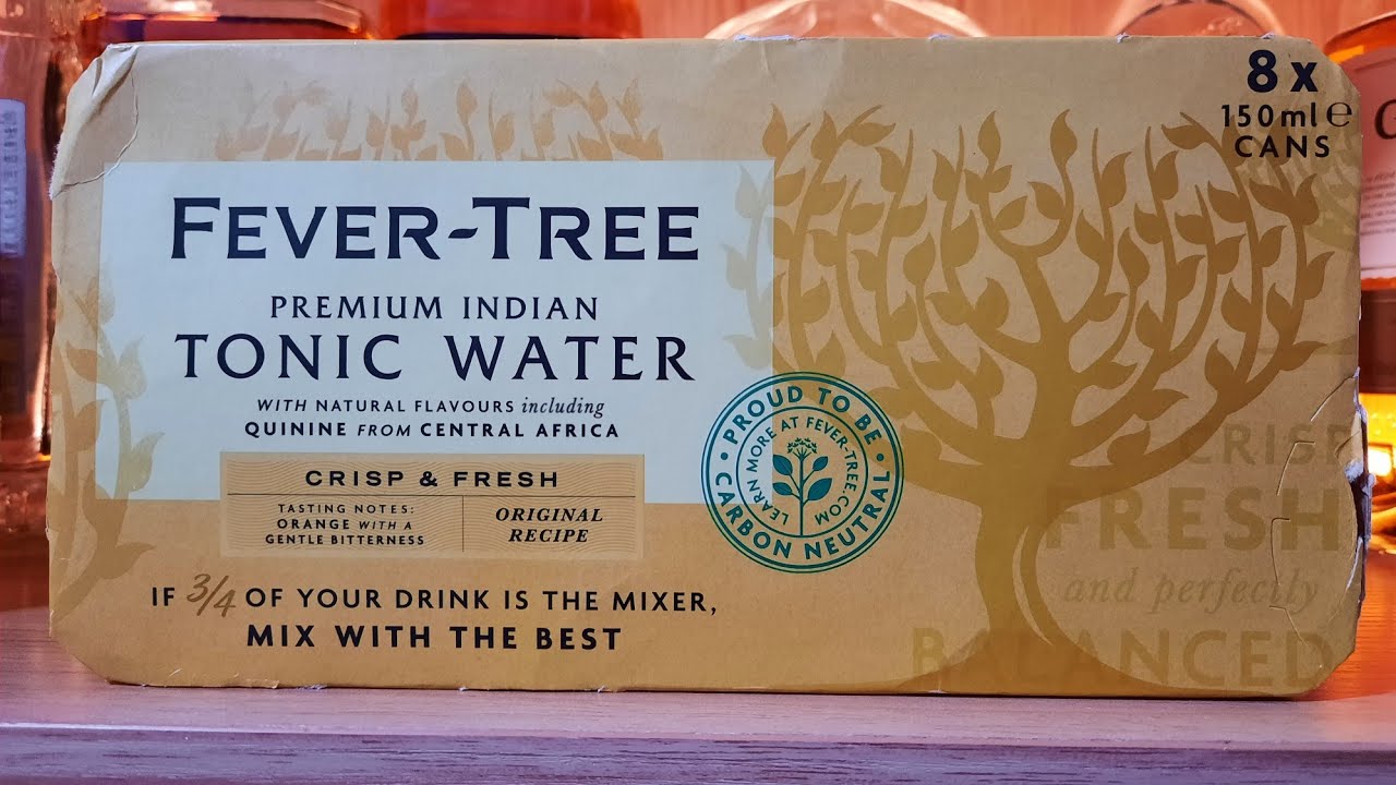 Unboxing FeverTree Premium Indian Tonic Water Made with Natural