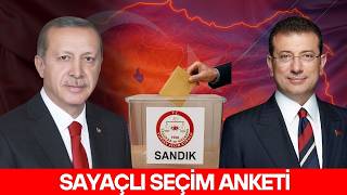 Sayaçlı Seçim Anketi Hurbaşkanı Recep Tayyip Erdoğan Mı? Ekrem İmamoğlu Mu? Elka Soruyor