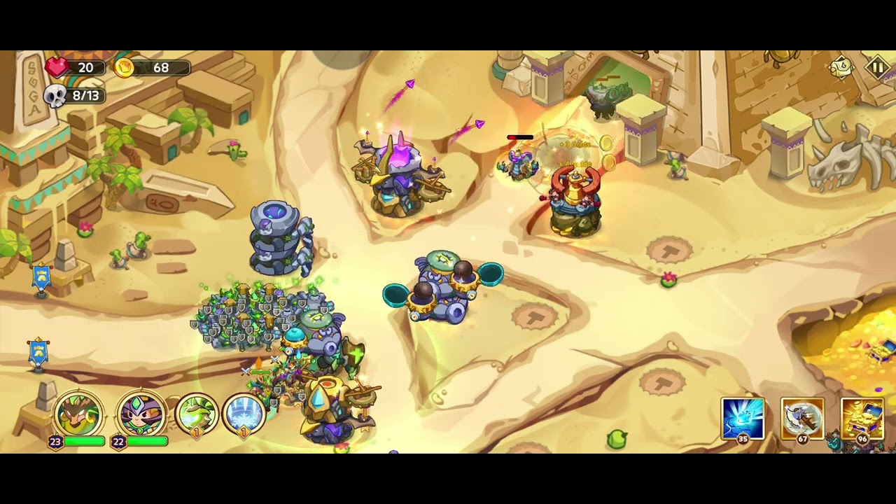 King of Defense 5: TD Games - World 2 - Stage 17 ( New update )