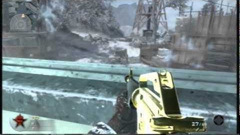 Call Of Duty : Black Ops - Array - Golden M16