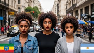 Tres Etíopes Lloran En Argentina Lo Que Es Normal Aquí A Ellas Las Dejó Asombradas
