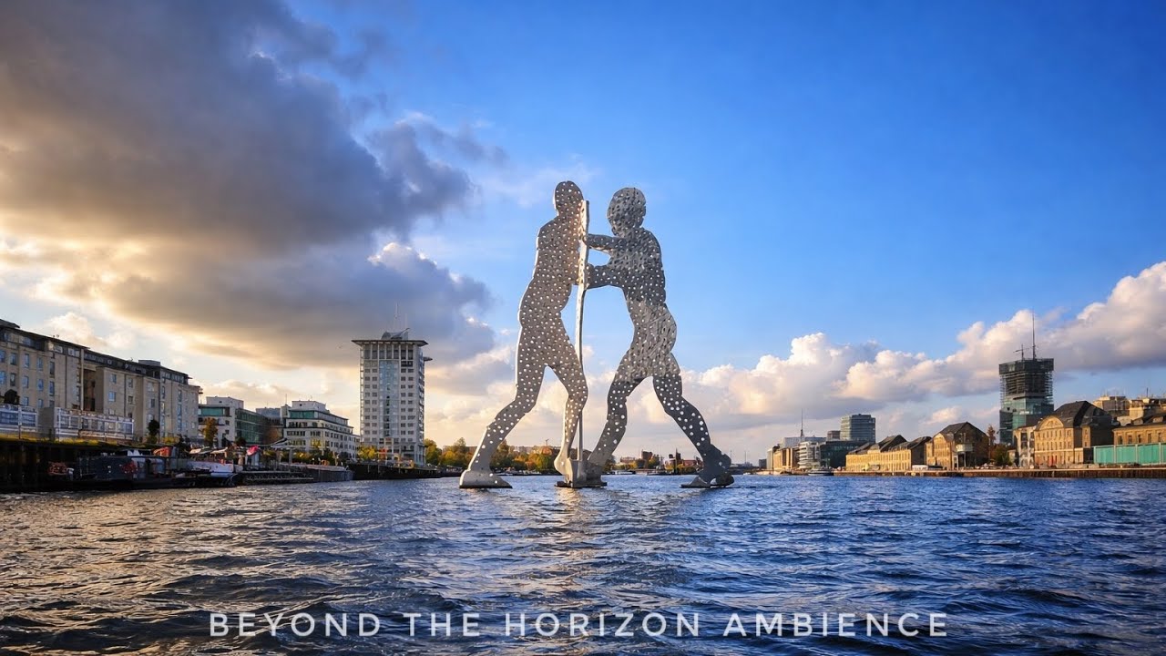 Urban kayak POV on Berlin waterways