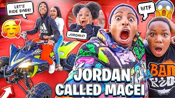 JAY TOOK MAGIC FOR A RIDE ON HIS 4 WHEELER & JORDA...