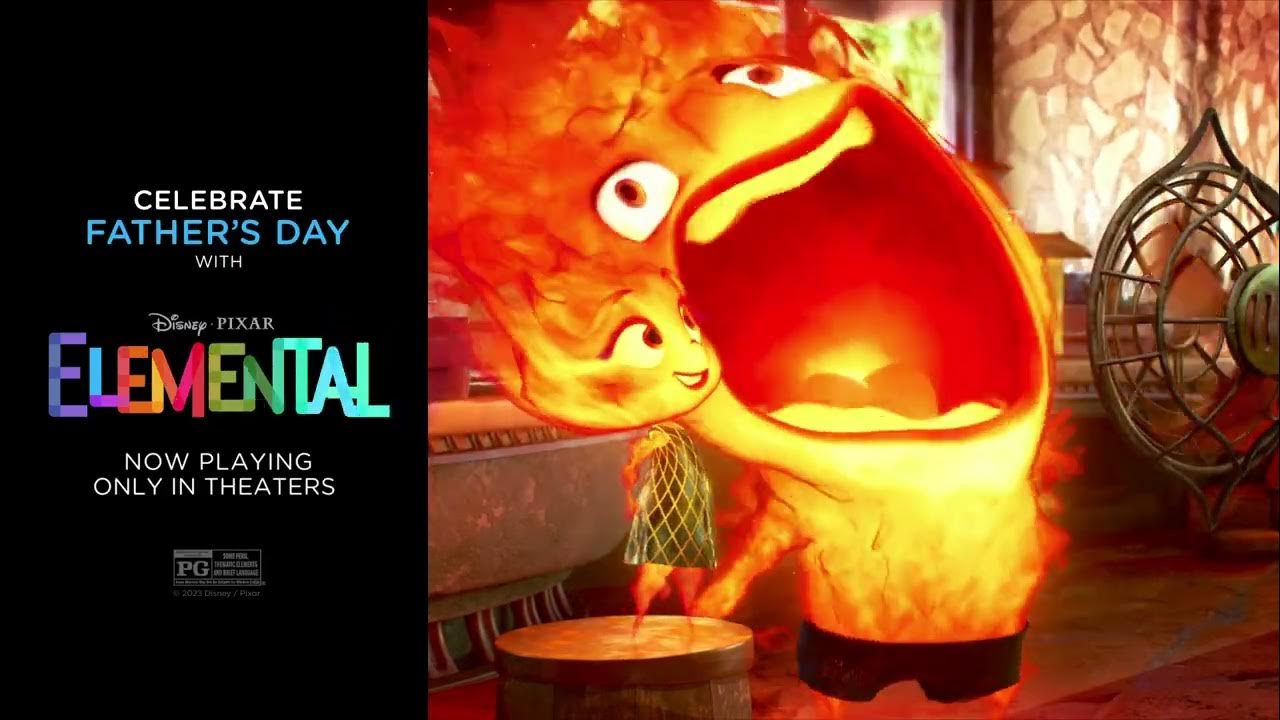 Elemental | Now Playing In Theaters - She’s Ember. He’s Wade. See Disney and Pixar's new movie “Elemental" in theaters June 2023!