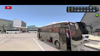 Bus Games Bus Simulator Ultimate - MobileGameplay | Coach Bus Driving | Clear Weather Full Route screenshot 5