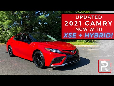 The 2021 Toyota Camry XSE Hybrid is an Updated Version of America’s Favorite Sedan