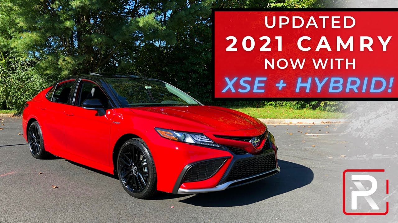 The 2021 Toyota Camry XSE Hybrid is an Updated Version of America’s