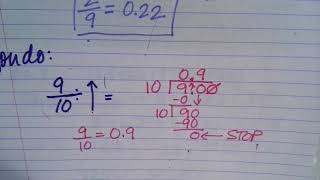 4th Converting Fractions to Decimals Review (no notes, just copy :)