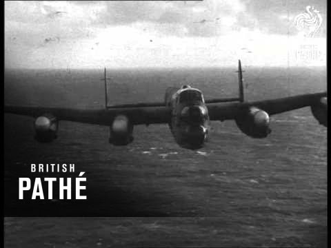 RAF Keeps Eye On Drifting Ship (1948)