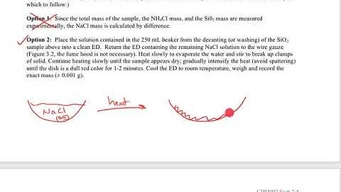 CHM 092 / Exp 2 / Introduction to the Lab