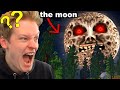 Fooling my Friend with the LUNAR MOON Mod on Minecraft...