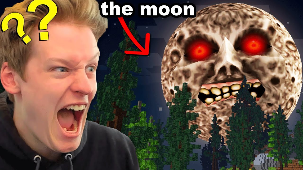 Download Fooling my Friend with the LUNAR MOON Mod on Minecraft...