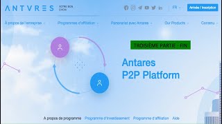 DEMANDE DE PRÊT ANTARES P2P - PARTIE 3 ( FIN )