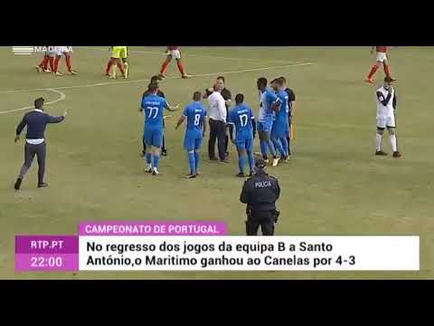 Fernando Madureira ameaça arbitro | Maritimo B vs Canelas 2010