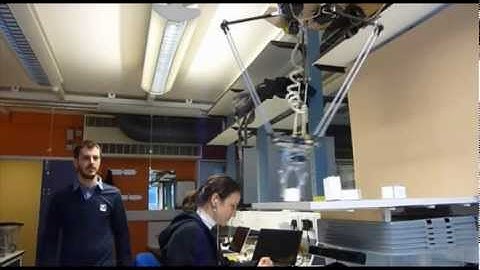 Kinect-Controlled Delta Robot