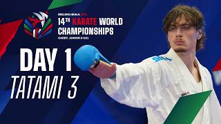 LIVE 🔴 World Cadet, Junior & U21 Championships Bielsko-Biala 2026 Day 1 – Tatami 3