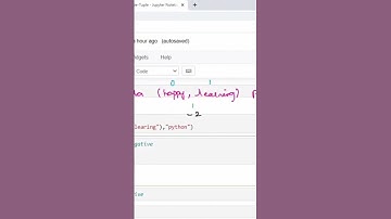 Positive and Negative Indexing #gurukula #python #datatype #tuples #tuple