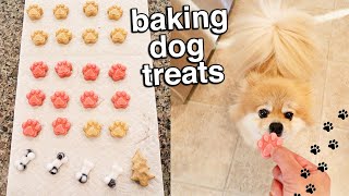 MAKING DOG TREATS FOR MY PUPPY **SHE LOVES THEM** | CILLA AND MADDY