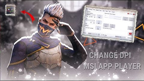 How To Change DPI In Msi App Player | BS Tweaker ⚙️
