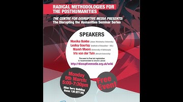 Iris van der Tuin - Reading diffractive reading: were and when does diffraction happen?