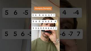 Humpty Dumpty (harmonica tabs)