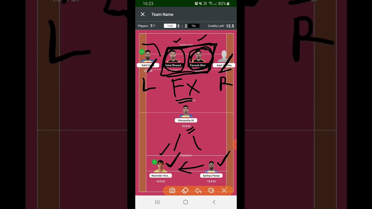 TEL vs TAM Dream11 Kabaddi, TEL vs TAM Dream11 Prediction, Telugu Titans vs Tamil Thalaivas Kabaddi