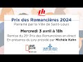 Prix des romancires 2024