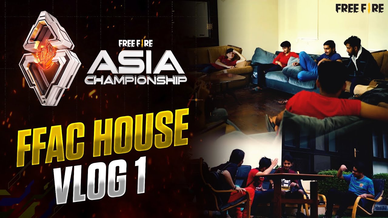 FFAC HOUSE Vlog #1 - Pakistan Teams | FFAC - Free Fire Asia Championship