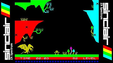 BUGABOO THE FLEA (1983) Walkthrough, ZX Spectrum