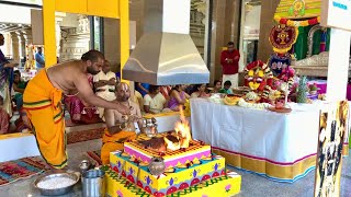 Brahmotsavam Day 6, Morning - Sri Sudarsana Homam & Sri Srinivasa Kalyanam on June 16, 2024