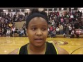 Snider soph Kyla Covington after win over Concordia