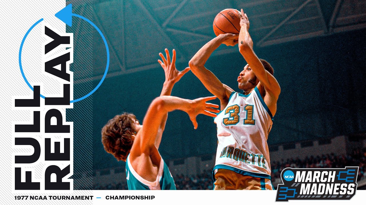 Marquette vs. North Carolina: 1977 NCAA men's national championship | FULL REPLAY