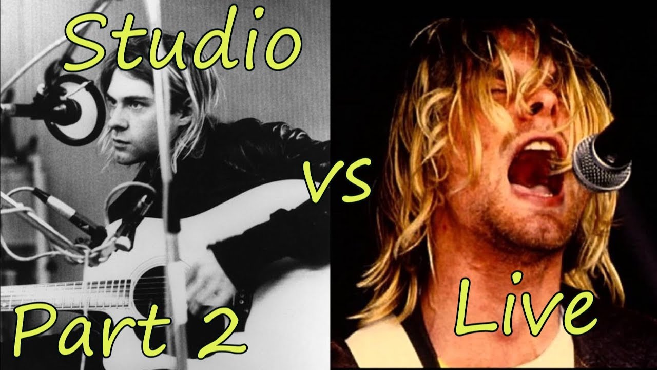 Kurt Cobain - Studio vs Live Screams Part 2 - YouTube