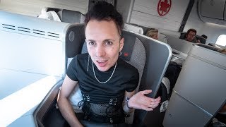 Im going to sue SAS for this | Air Canadas Business Class Dreamliner to Frankfurt
Last time I was flying Business Class i got a pretty ridiculous comment, so I thought Id do it again. This time we fly from Vancouver to Stockholm, Sweden through Calgary and Frankfurt on-board the Air Canada Dreamliner/Boeing 787. Join me as I experience and review the full experience :) This trip was booked as an award with Scandinavian airlines.
MUSIC
Baoj - With You
Sthlm Sunset - Ehrling
https://open.spotify.com/artist/5wo7dlNLNdFmaaU7NTtdoT
https://www.youtube.com/channel/UCkXVou-i0Qm-L1DYVQE9BEw/featured
https://soundcloud.com/ehrling
FMAcdk -Sunday
Mise - Doing it right
Find me here:
INSTAGRAM: http://www.instagram.com/coalcandy
PATREON: https://www.patreon.com/coalcandy
The stuff I use for making my videos:
COMPACT CAMERA: http://amzn.to/2rdgsQu
MAIN CAMERA: http://amzn.to/2j5IQnc
WIDE ANGLE LENS: http://amzn.to/2jfTSl3
MICROPHONE: http://amzn.to/2jqp4Bk
DRONE: https://goo.gl/wTaHpa
GOPRO (used together with drone): http://amzn.to/2kdGOyt
GIMBAL: http://amzn.to/2jqvxfG
CONTACT
coalcandy@coalcandy.se
POSTAL ADRESS
Simon Mogren
Fageredsgränd 28
12572 Älvsjö
Sweden Im going to sue SAS for this | Air Canadas Business Class Dreamliner to Frankfurt