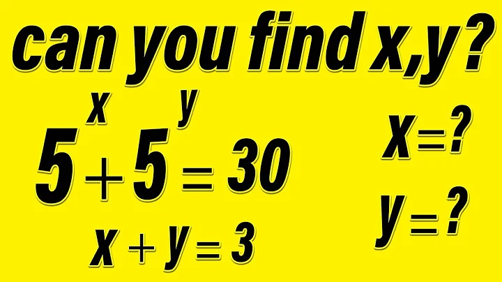 Nice Algebra Math Simplification Find the Value of X  , Y