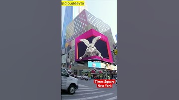 Amazing 3D BILLBOARD | TIMES SQUARE NEW YORK 🇺🇸 #shorts #viral #trending