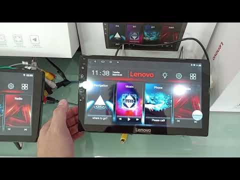Lenovo D1 series Android Car Player Side Panel Touch Control Setting