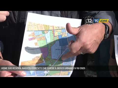 UDINE SUD RESPIRA: NASCE IL COMITATO CHE CHIEDE IL BOSCO URBANO | 11/10/2025