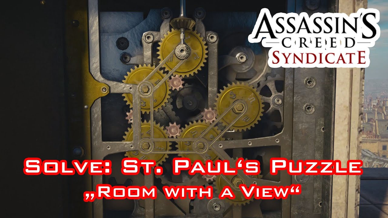 pause haircut smoke Assassin's Creed Syndicate - Solve the St. Paul's Puzzle - "A Room with a  View" Sequence 5 - YouTube